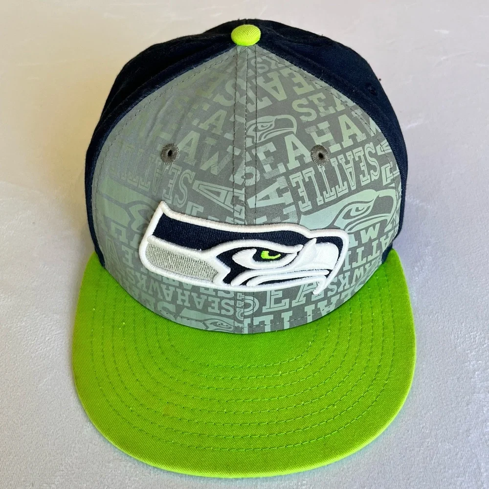 Seattle Seahawks New Era 9Fifty 2014 NFL Draft Snapback Medium/Large Hat